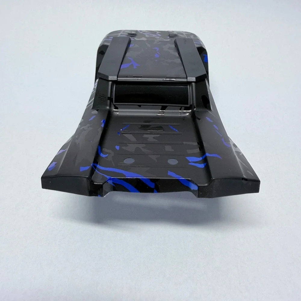 TENSSENX 1/14 Scale RC Truggy Body Shell Fast Send Blue Digital Camo Black